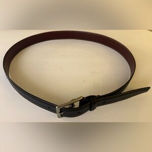 😎 Handcrafted Men’s Coach belt made of calfskin with a genuine brass buckle
